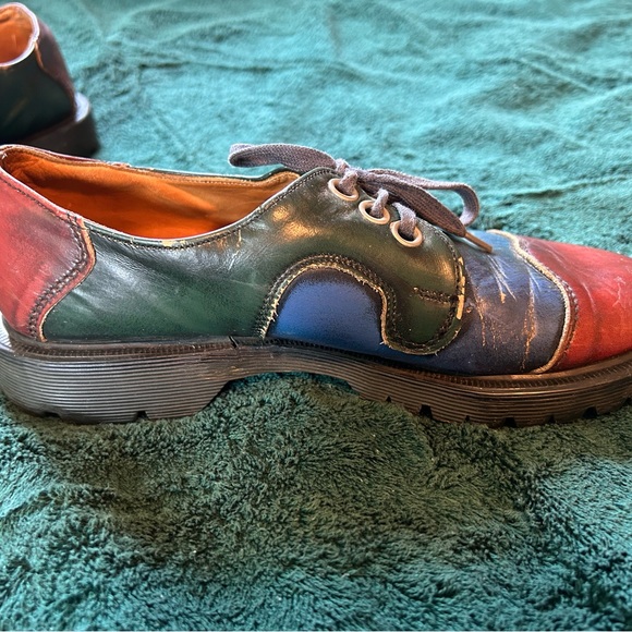 John Fluevog Multi-color Oxfords - original 1990s - Picture 3 of 16